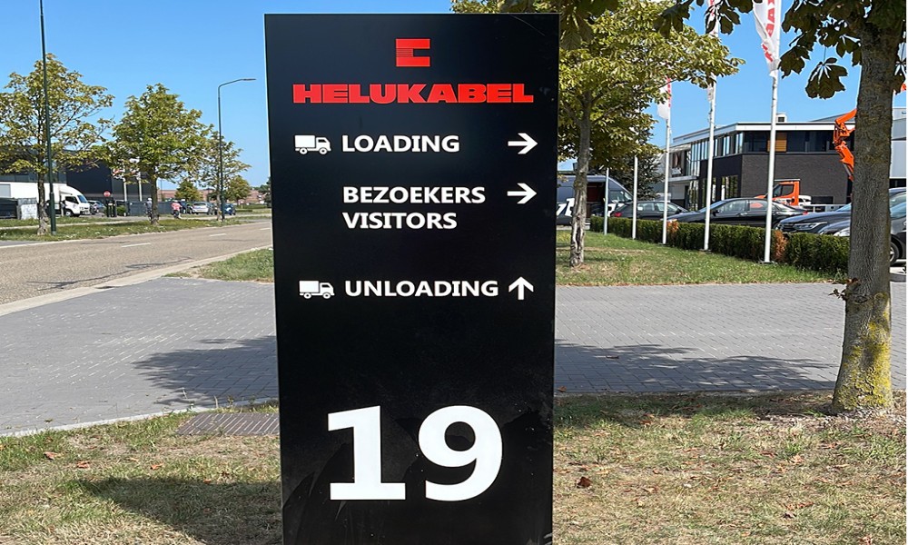 bewegwijzering Helukabel Nederland