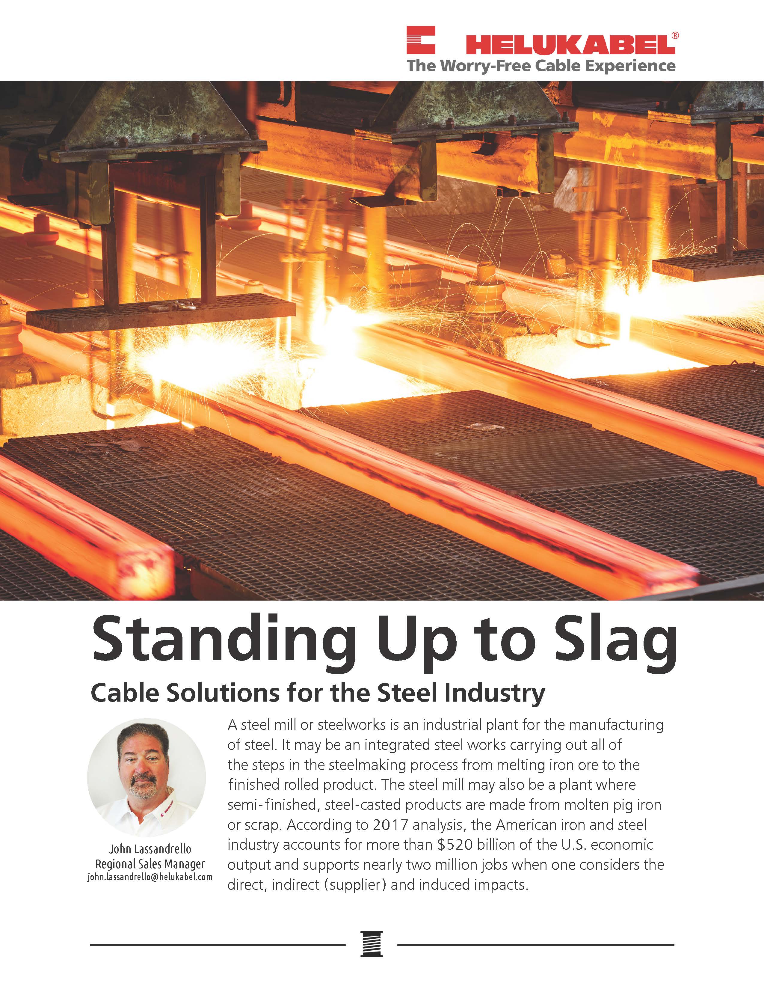 Standing Up to Slag: kabeloplossingen voor de staalindustrie